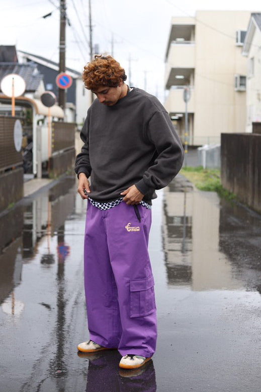 Coasting Snowpants - Purple - 3L Waterproof Baggy Style – Coasting